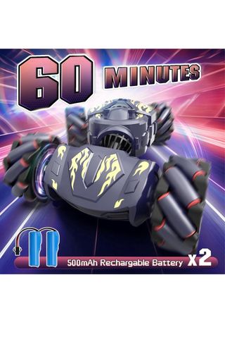 Coche teledirigido stunt con luces