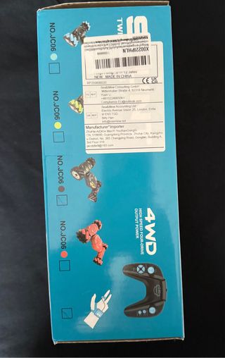 Coche teledirigido stunt con luces