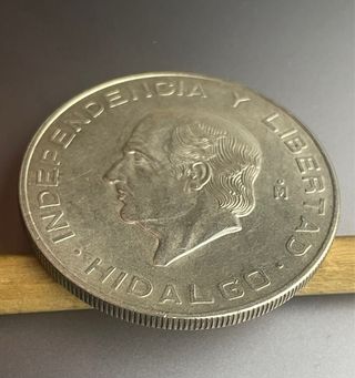 10 Pesos 1956, Estados Unidos Mexicanos, Hidalgo