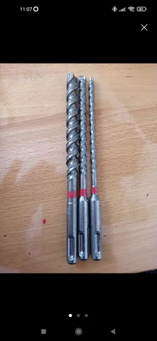 Juego Brocas Hilti del 12,8,6 x 17 cm