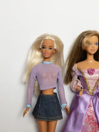 Lote 4 Muñecas Barbie