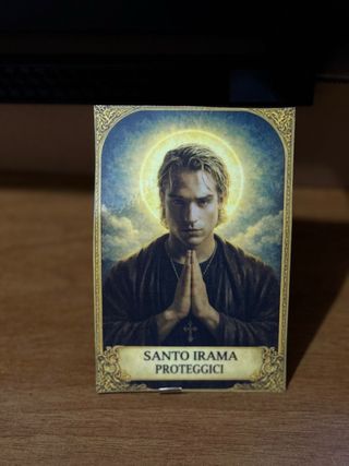 Santino plastificato Irama