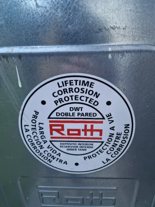 Depósito Gasoil 1000L ROTH Doble Pared homologado