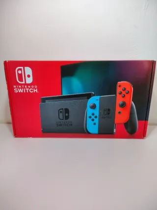 Nintendo Switch 32GB Con Scatola e Accessori