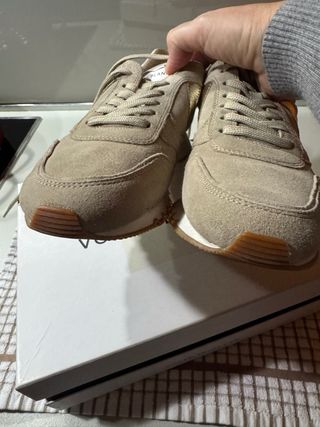 Voile Blanche Beige Ante Talla 40