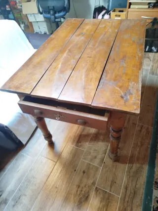 Tavolo in noce del 1800 originale