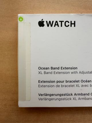 Apple Watch ULTRA 49mm. White Ocean Band XL