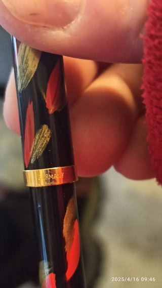 Set de Plumas Fuente y Bolígrafo Chapado Oro 23k