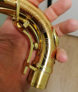 Sax tenore chiver - neck - tudel solid copper USA