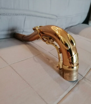 Sax tenore chiver - neck - tudel solid copper USA