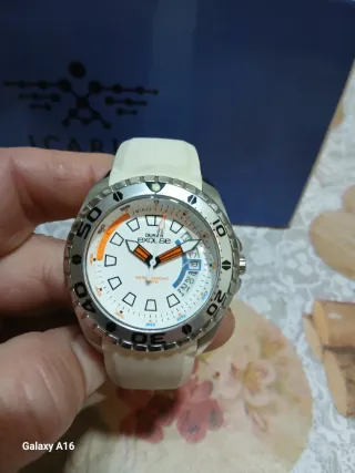 Reloj Duramax Blanco y Plateado