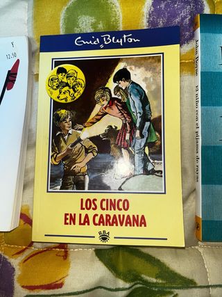 libro los cinco en la caravana