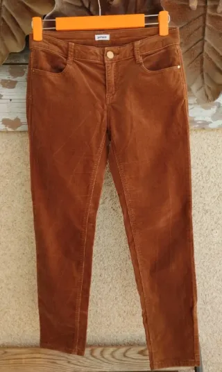 Pantalones pana elásticos Pimkie Talla S