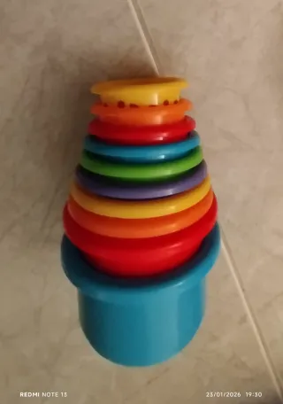 Lote juguetes: piano, puzzles, cubos