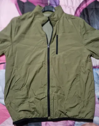 Giubbino uomo verde