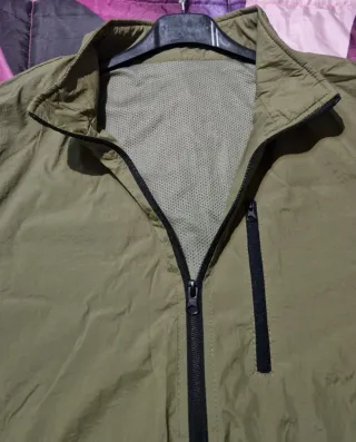 Giubbino uomo verde