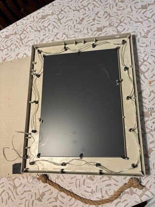 Espejo tocador con luces