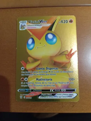 Carta Pokémon Victini VMAX 420 HP