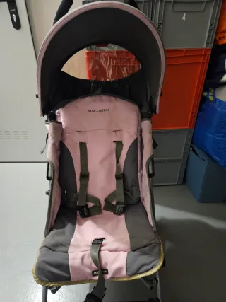 Silla de paseo Maclaren rosa