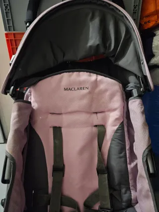 Silla de paseo Maclaren rosa