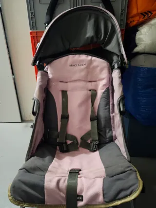 Silla de paseo Maclaren rosa