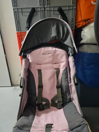 Silla de paseo Maclaren rosa