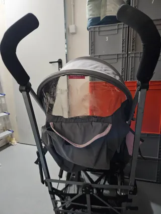 Silla de paseo Maclaren rosa