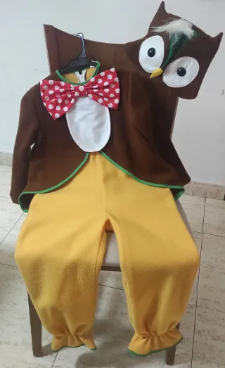 Disfraz infantil Búho Sabio Talla 4