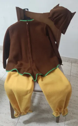 Disfraz infantil Búho Sabio Talla 4