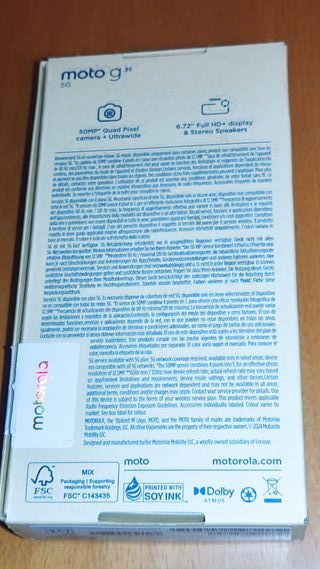 Móvil Motorola Moto G35 5G NUEVO