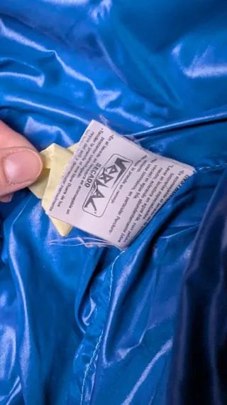 Cazadora Verlac de plumón bicolor