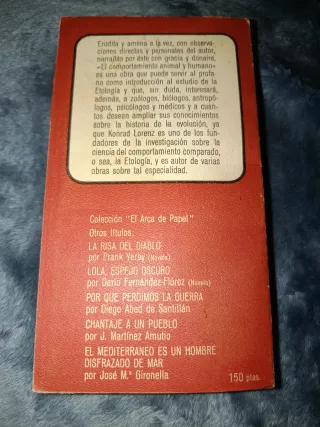 El comportamiento Animal y Humano