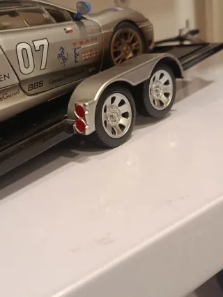 Carrello porta auto 1:18