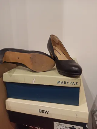 Zapatos de tacón Marypaz negros