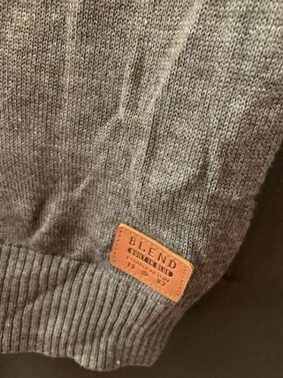 Chaleco Blend Gris Talla L