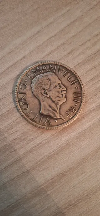 Moneta 20 Lire Vittorio Emanuele III