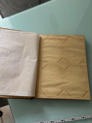 Album foto decorato con conchiglie