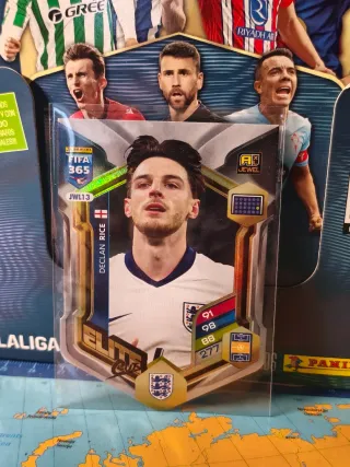 Cromo Panini FIFA 365 Declan Rice Jewel