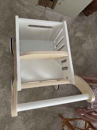 Carrito de la compra infantil de madera