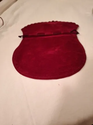 Colgante Viceroy Acero y Cuero Granate