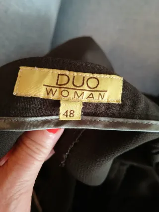 Pantalón verde oscuro mujer talla 48