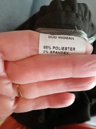 Pantalón verde oscuro mujer talla 48