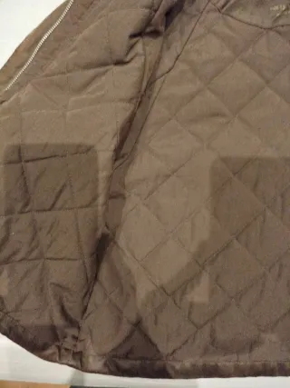 Chaqueta ZARA Marrón Corduroy Cuello