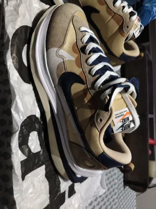 Nike x sacai Vaporwaffle Beige/Azul