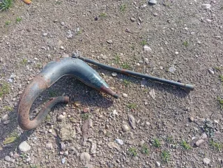 Escape de Rieju dracc 50cc  yasuni