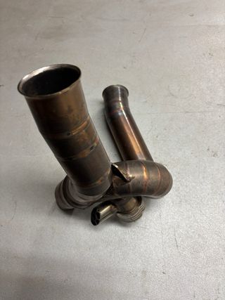 Colector Escape Ducati Monster 937 Desert X P-shot