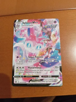 Carta Pokémon Sylveon VMAX 7615/TG30