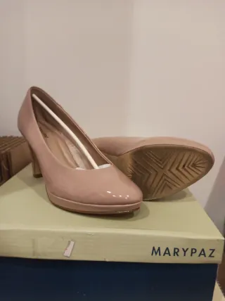 Zapatos de tacón MARYPAZ beige/rosa