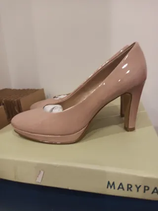 Zapatos de tacón MARYPAZ beige/rosa