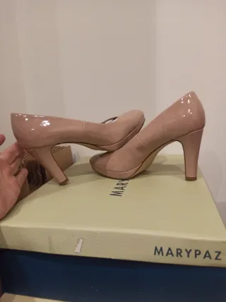 Zapatos de tacón MARYPAZ beige/rosa